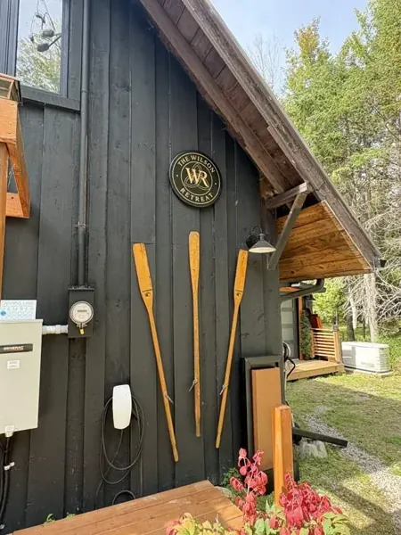 A closer look at the entrance