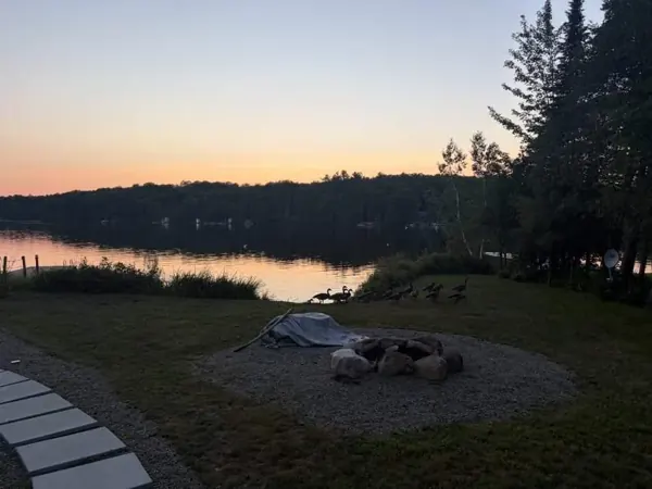 A lakeside evening
