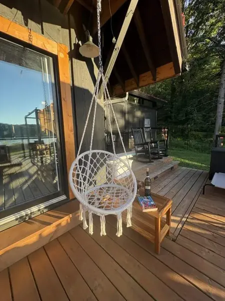 A chair with a view