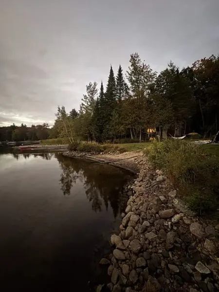 The shoreline