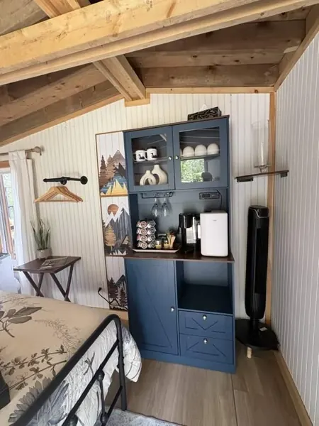 The Cedars blue pantry
