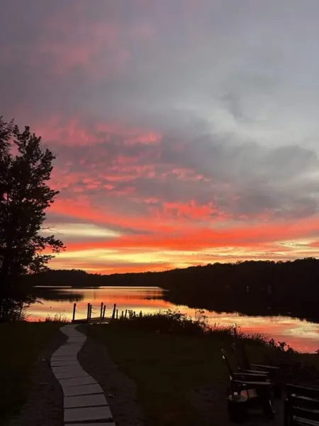 A sunset to remember