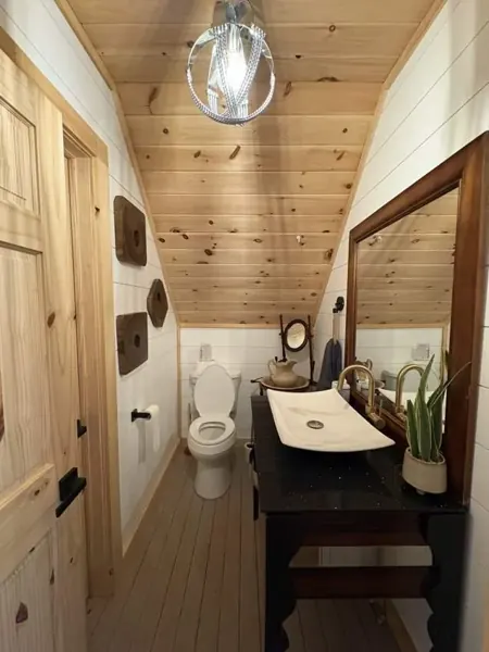 A closer look at the bathroom