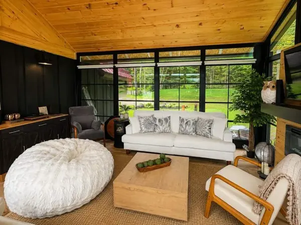 Settle into the Haliburton Room